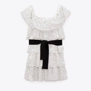 Ruffled Mini Dress